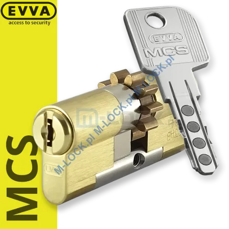 EVVA MCS 31/41ZM (72 mm), wkładka patentowa do drzwi WITEX Super-Lock