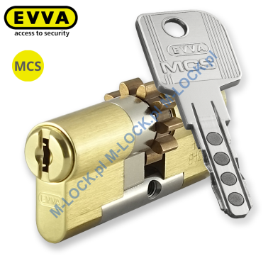 EVVA MCS 31/41ZM (72 mm), wkładka patentowa do drzwi WITEX Super-Lock