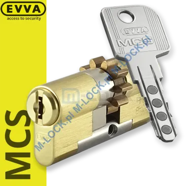 EVVA MCS 31/41ZM (72 mm), wkładka patentowa do drzwi WITEX Super-Lock