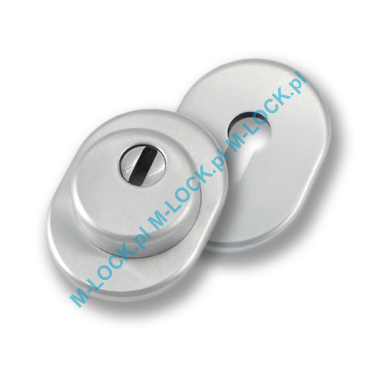 Szyld antywłamaniowy PROTECTOR AF-0138-CS, chrom szczotkowany