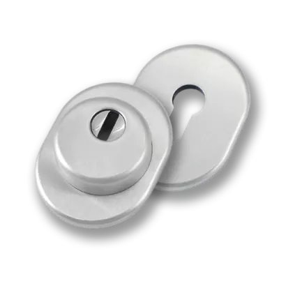 Szyld antywłamaniowy PROTECTOR AF-0138-CS, chrom szczotkowany