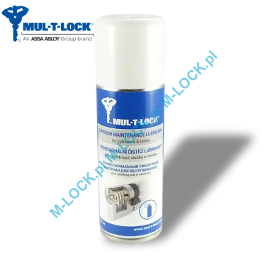 MUL-T-LOCK SPRAY, profesjonalny preparat do konserwacji zamków i cylindrów (200 ml)