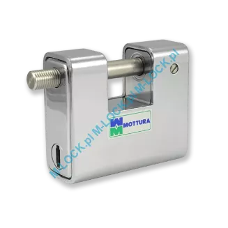 MOTTURA L190-K1, kłódka hartowana (KESO 10RS Omega) - 2