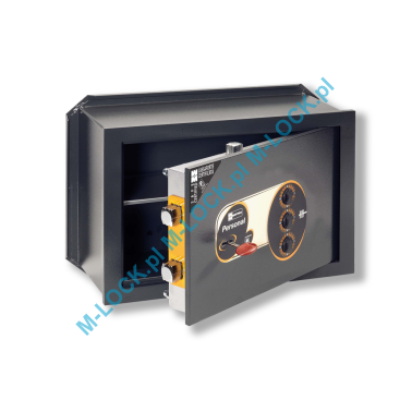 MOTTURA 11.2225 PERSONAL sejf ścienny z zamkiem kluczowym i mechanizmem szyfrowym (21 l)