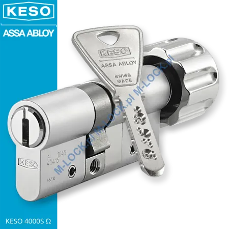 KESO 4000S Omega A.505 30/40G1NN (70 mm), wkładka patentowa z gałką