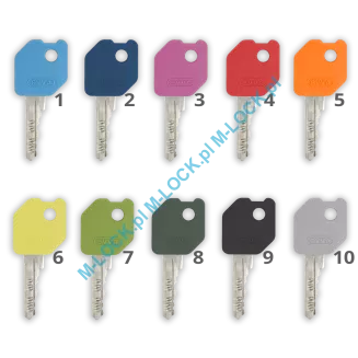 EVVA EPS 31/41ZNsymo (72 mm), wkładka patentowa do drzwi WITEX Super-Lock - 3