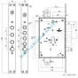 SECUREMME 2603.28N zamek centralny-rozporowy - 2