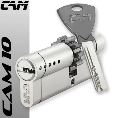 CAM 10 33/43ZN (76 mm), wkładka patentowa wkładka patentowa do drzwi WITEX Superlock