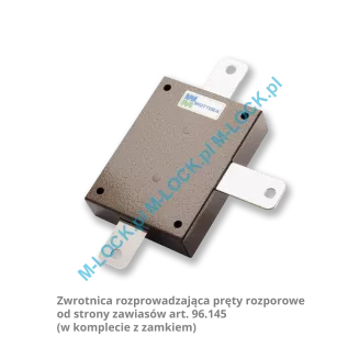 MOTTURA 38.640 zamek rozporowy na wkładkę patentową - 3