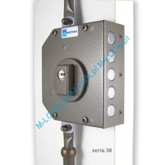 MOTTURA 38.640 zamek rozporowy na wkładkę patentową - 7