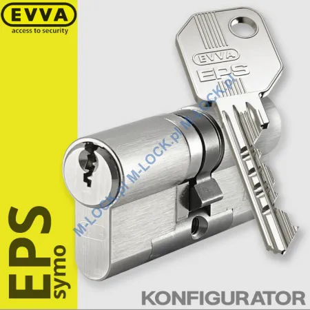 EVVA EPS SYMO - wkładka patentowa, modularna (konfigurator)