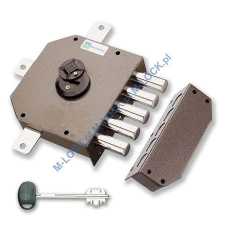 MOTTURA 20.540-SOTE zamek rozporowy na klucz dwupiórowy