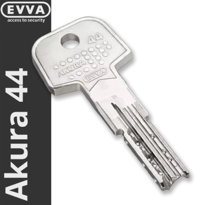 EVVA Akura 44, dorobienie klucza HALS do karty (profil 192TB)