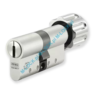 KESO 8000S Omega2 30/30G1NN (60 mm), wkładka patentowa z gałką - 2