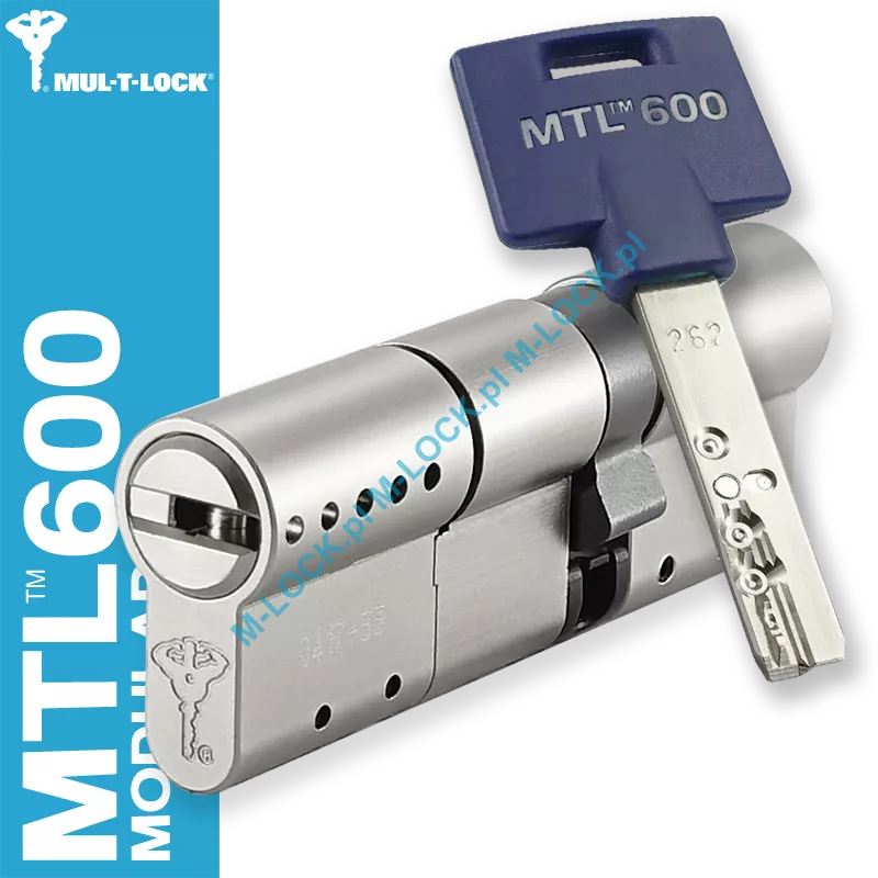 MUL-T-LOCK MTL 600 Modular / Interactive+ 31/50NN (81 mm), wkładka patentowa