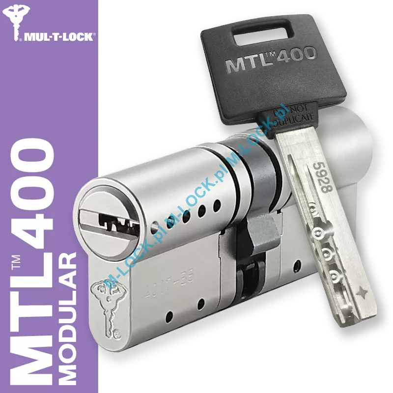 MUL-T-LOCK MTL 400 Modular / Classic PRO 38/38NN (76 mm), wkładka patentowa
