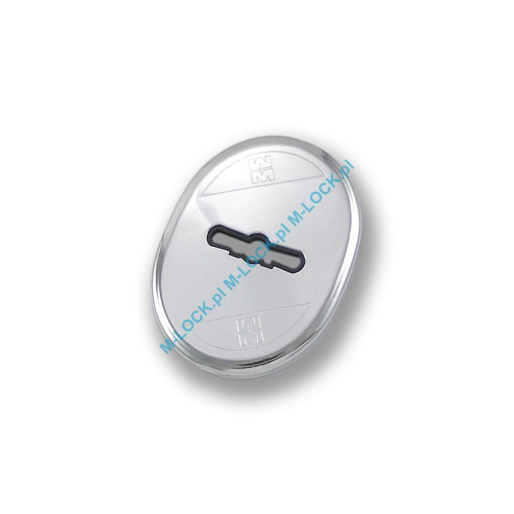 Rozeta na klucz MOTTURA 95.323CR, chrom błyszczący