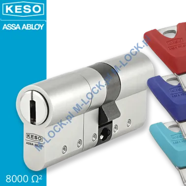 KESO 8000S Omega2 50/60NNC (110 mm), wkładka patentowa