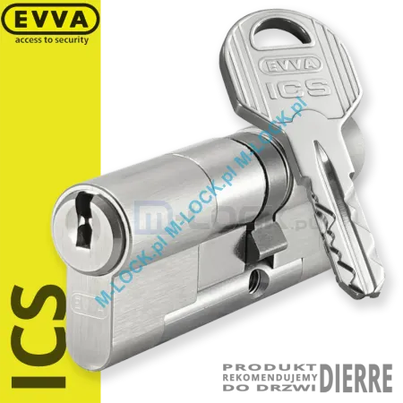 EVVA ICS 31/46NN (77 mm), wkładka patentowa do drzwi Dierre