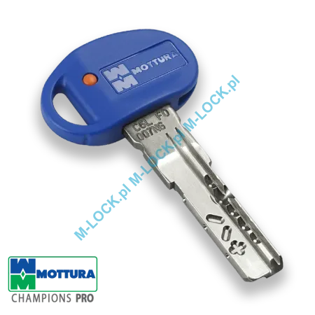 MOTTURA Champions PRO-MODULAR, dorobienie klucza do karty