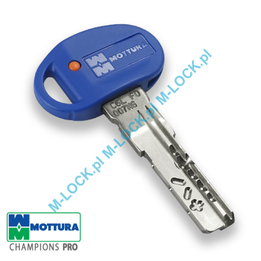 MOTTURA Champions PRO-MODULAR, dorobienie klucza do karty