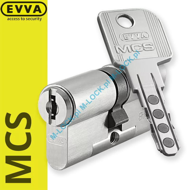 EVVA MCS 31/31NN (62 mm), wkładka patentowa
