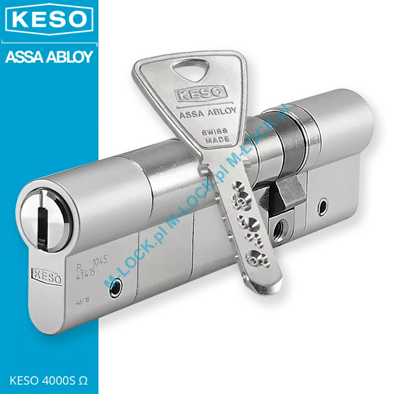 KESO 4000S Omega A.505 35/80NN (115 mm), wkładka patentowa