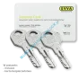 EVVA ICS 31/51NN (82 mm), wkładka patentowa do drzwi Dierre - 2