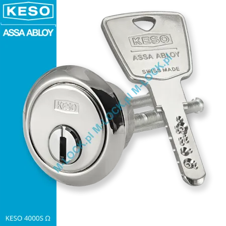 KESO 4000S Omega TR RIM/N, cylinder zamka nawierzchniowego