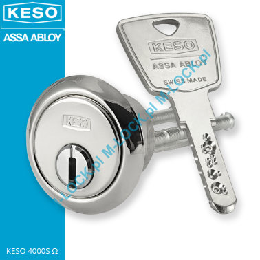 KESO 4000S Omega TR RIM/N, cylinder zamka nawierzchniowego