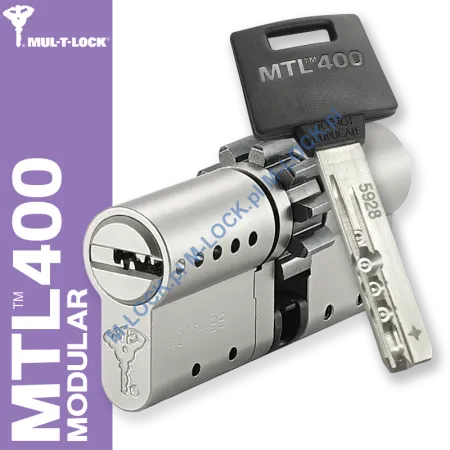 MUL-T-LOCK MTL 400 Modular / Classic PRO 31/40ZN (71 mm), wkładka patentowa