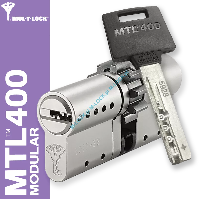 MUL-T-LOCK MTL 400 Modular / Classic PRO 31/40ZN (71 mm), wkładka patentowa