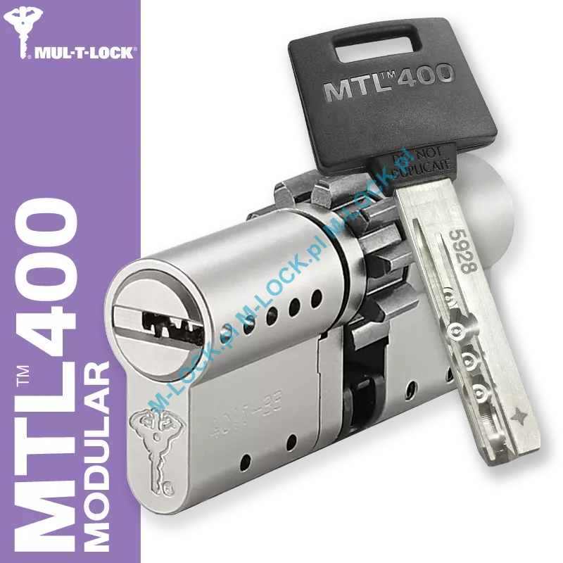 MUL-T-LOCK MTL 400 Modular / Classic PRO 31/40ZN (71 mm), wkładka patentowa