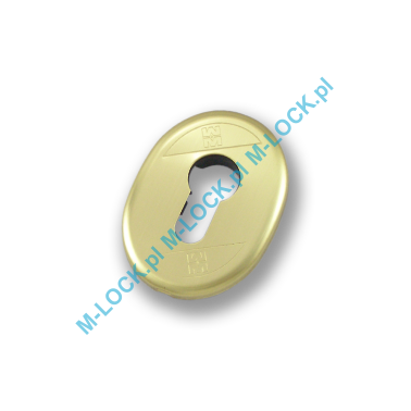 Rozeta na wkładkę MOTTURA 95.397OLV, mosiądz błyszczący