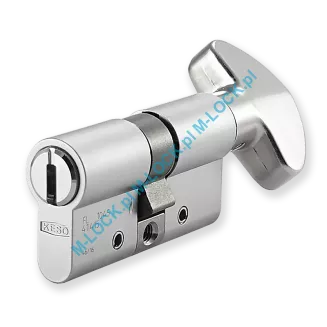 KESO 4000S Omega A.505 30/30G2NN (60 mm), wkładka patentowa z pokrętłem - 2