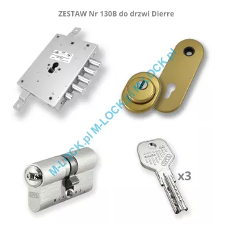 ZESTAW Nr 130B do drzwi Dierre - EVVA Akura 44 (montaż Warszawa) - 3