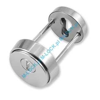 S.A.B. 304-OLV, rozeta antywłamaniowa (mosiądz polerowany) - 2