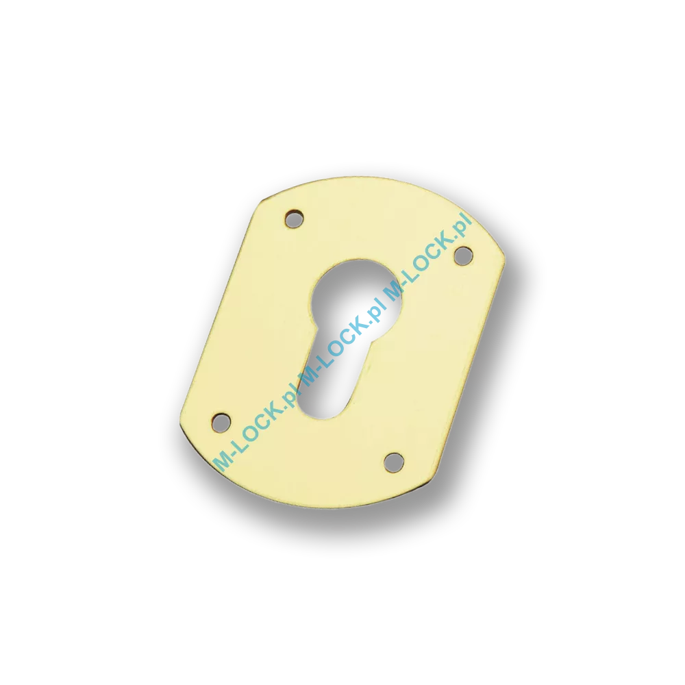 Rozeta na wkładkę MOTTURA 95.297bOLV, mosiądz błyszczący