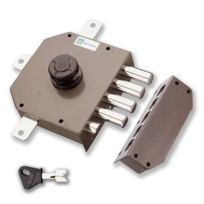 MOTTURA 30.651 zamek rozporowy na klucz typu POMPA z zatrzaskiem