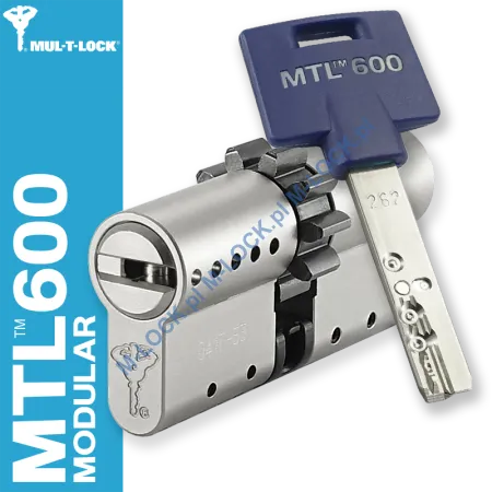 MUL-T-LOCK MTL 600 Modular / Interactive+ 33/33ZN (66 mm), wkładka patentowa