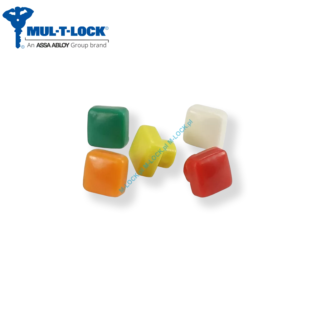 MUL-T-LOCK Multicolor-02, wymienne identyfikatory do kluczy