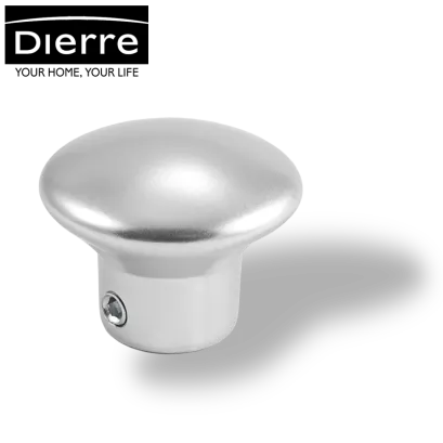 DIERRE - gałka G1L do sztywnego łąńcucha, chrom matowy