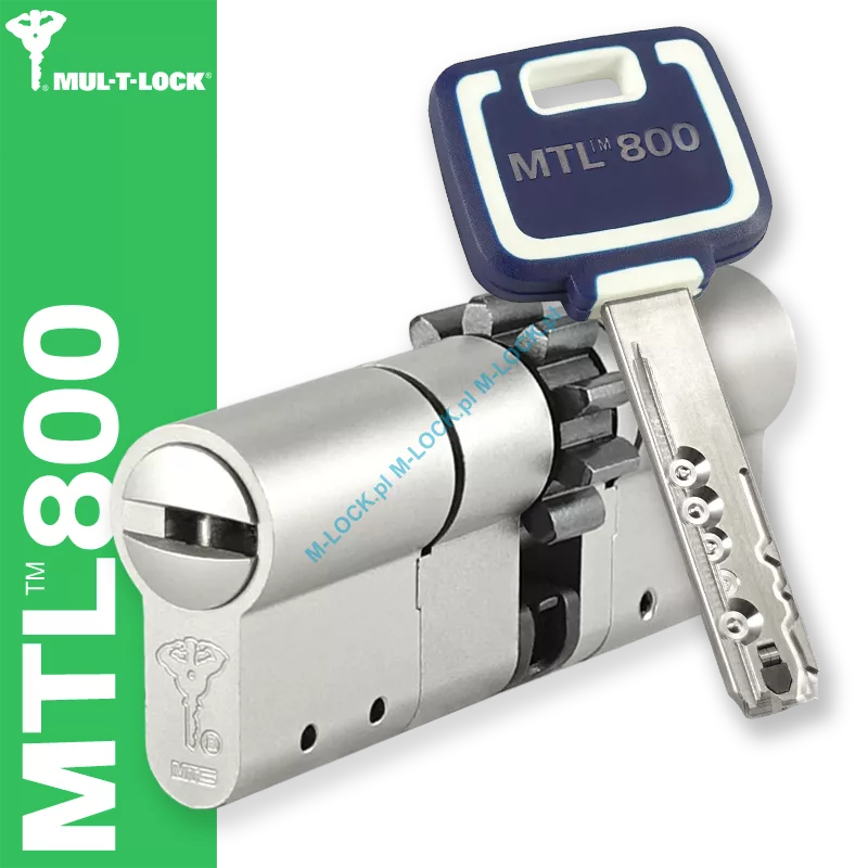 MUL-T-LOCK MTL800 Modular 33/43ZN (76 mm), wkładka patentowa do drzwi WITEX Super-Lock