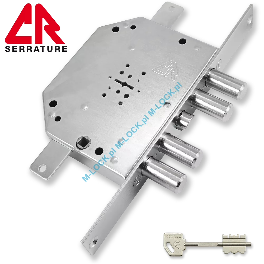 CR Serrature 2151.28N zamek wpuszczany-rozporowy