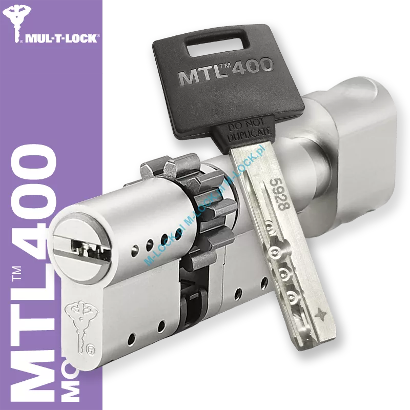 MUL-T-LOCK MTL 400 Modular / Classic PRO 31/40G2ZN (71 mm), wkładka patentowa