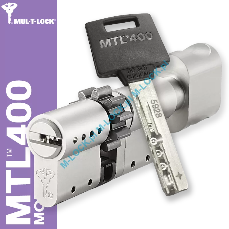 MUL-T-LOCK MTL 400 Modular / Classic PRO 31/40G2ZN (71 mm), wkładka patentowa