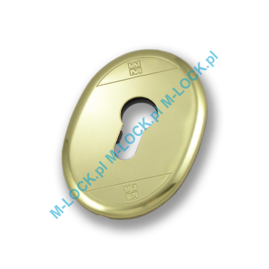 Rozeta na wkładkę MOTTURA 95.417OLV, mosiądz błyszczący
