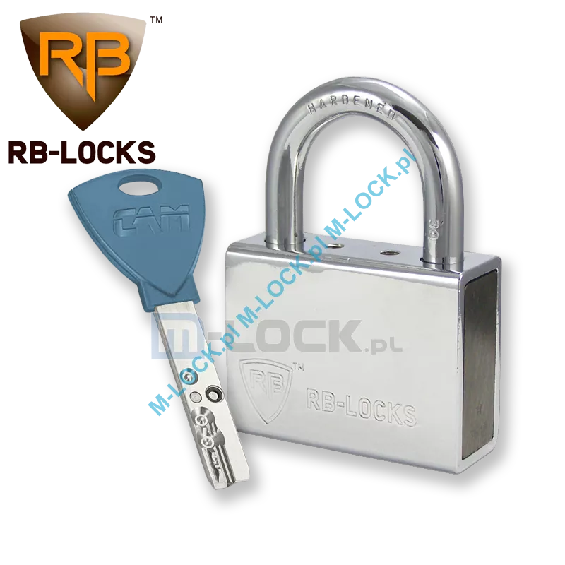 RB-C10-CAM10+, kłódka hartowana